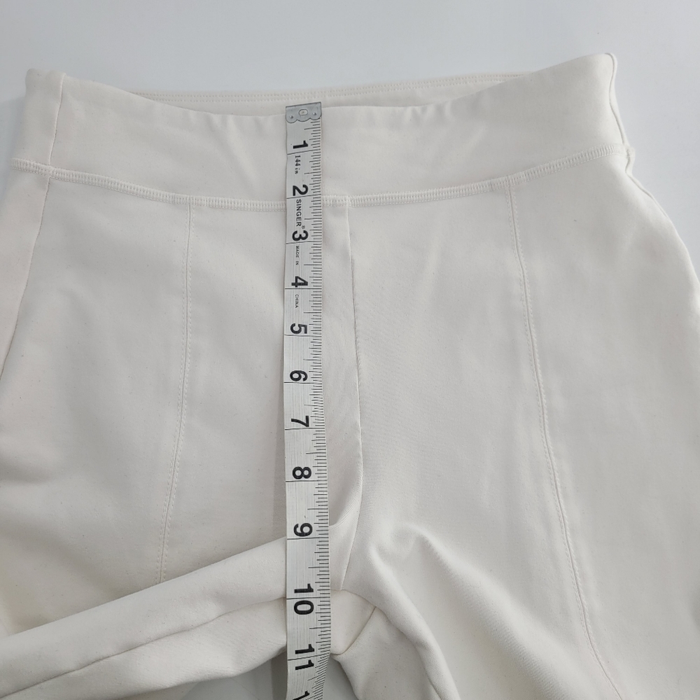 ALO Yoga White Split-Hem Track Pants - Picture 9 of 10
